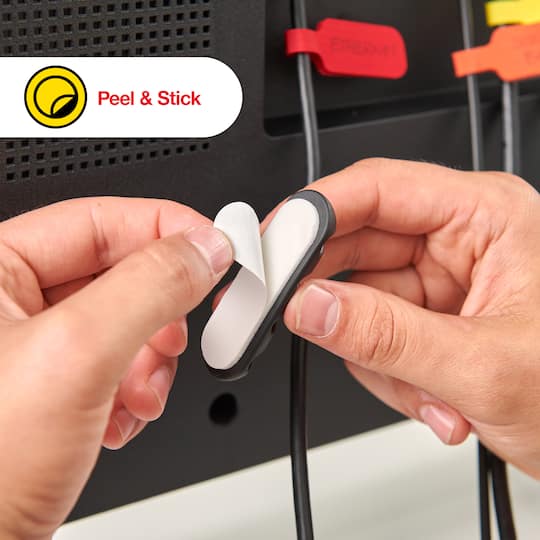 Wrap-It Storage® White Cable Clips